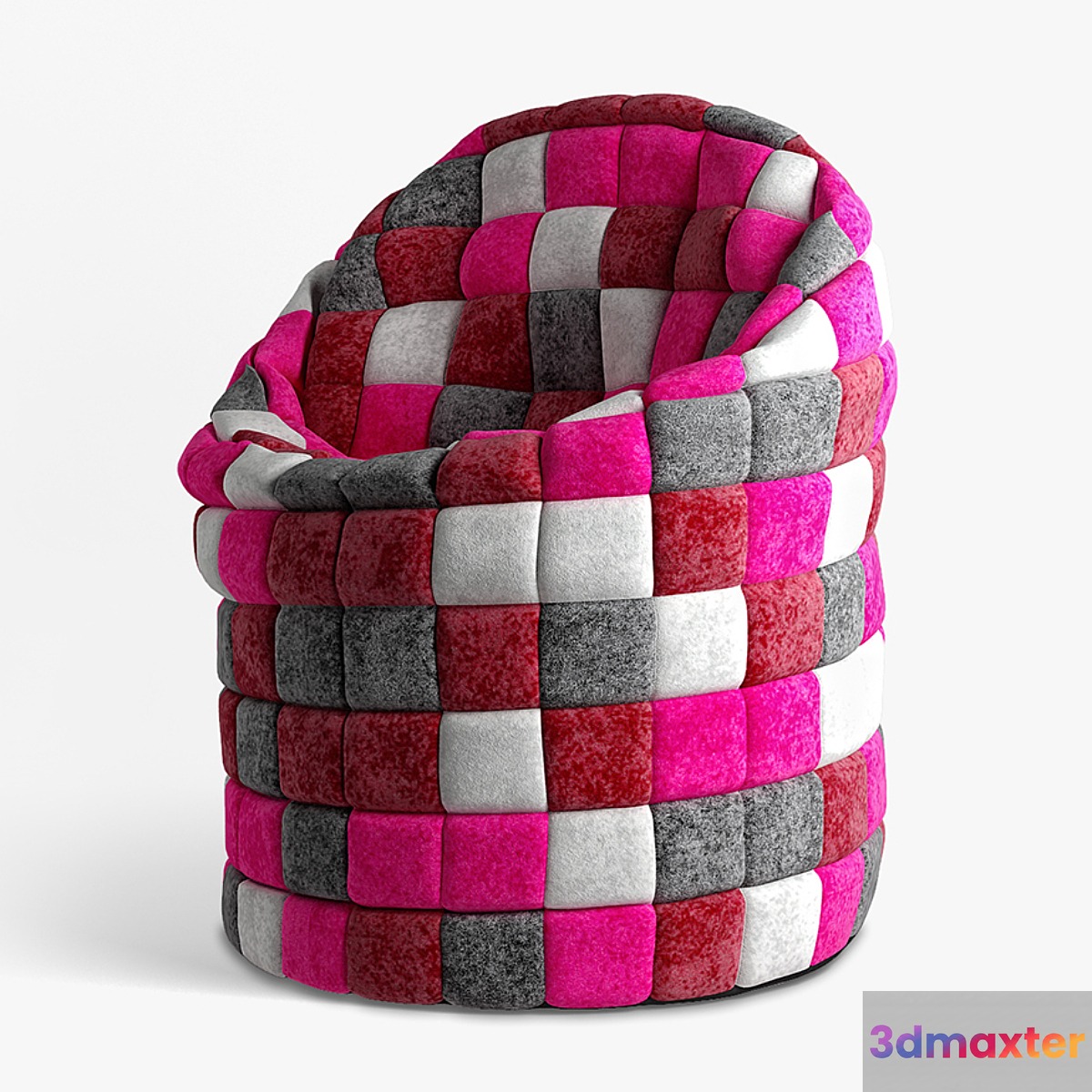 pouf pops 3D Max
