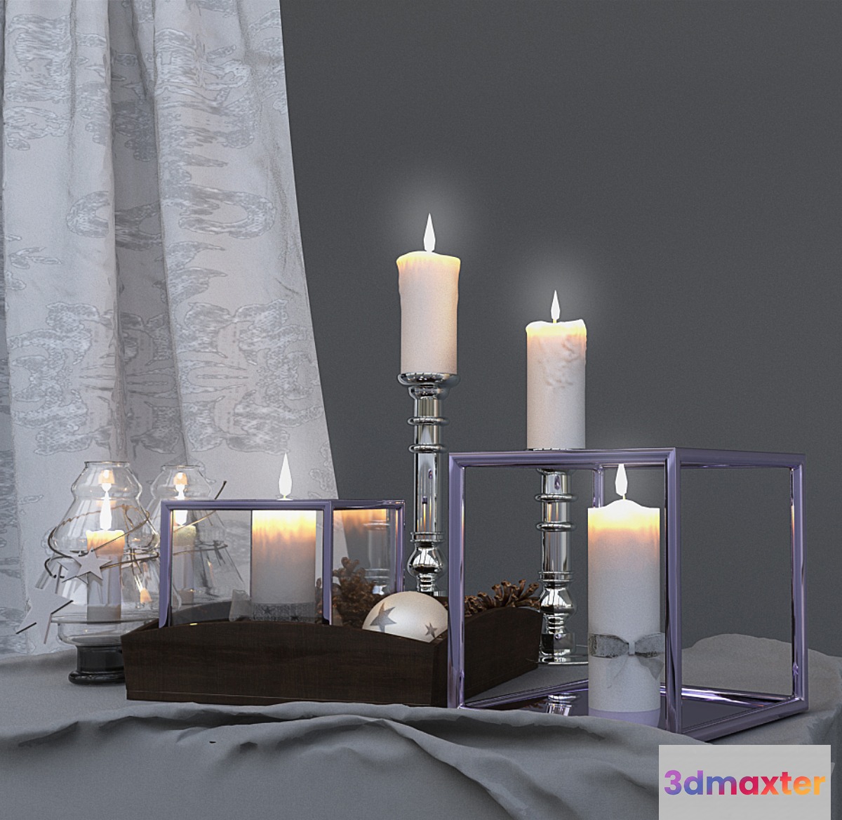 Christmas decoration - No.2 3D Max