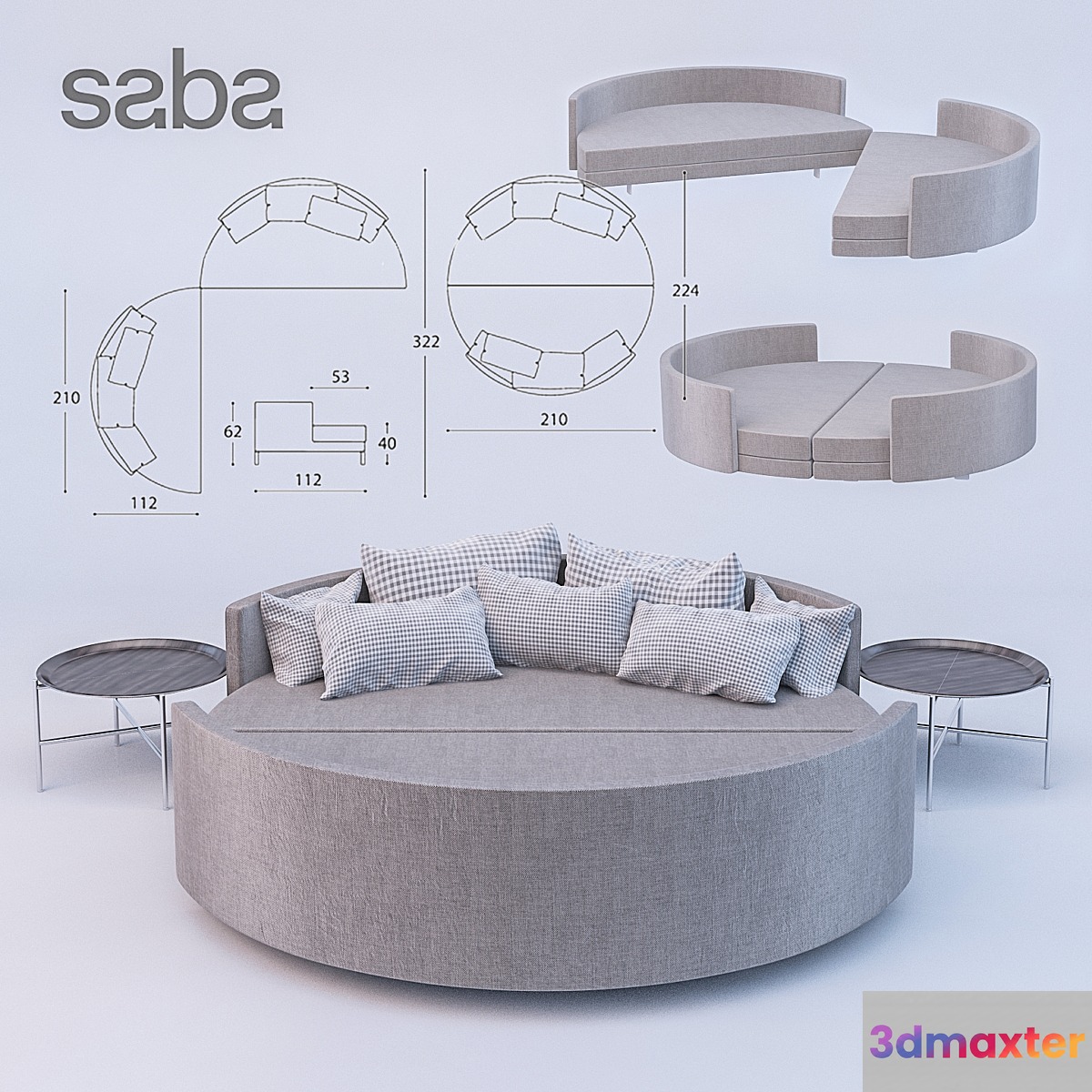Saba Italia _ Scoop Tondo