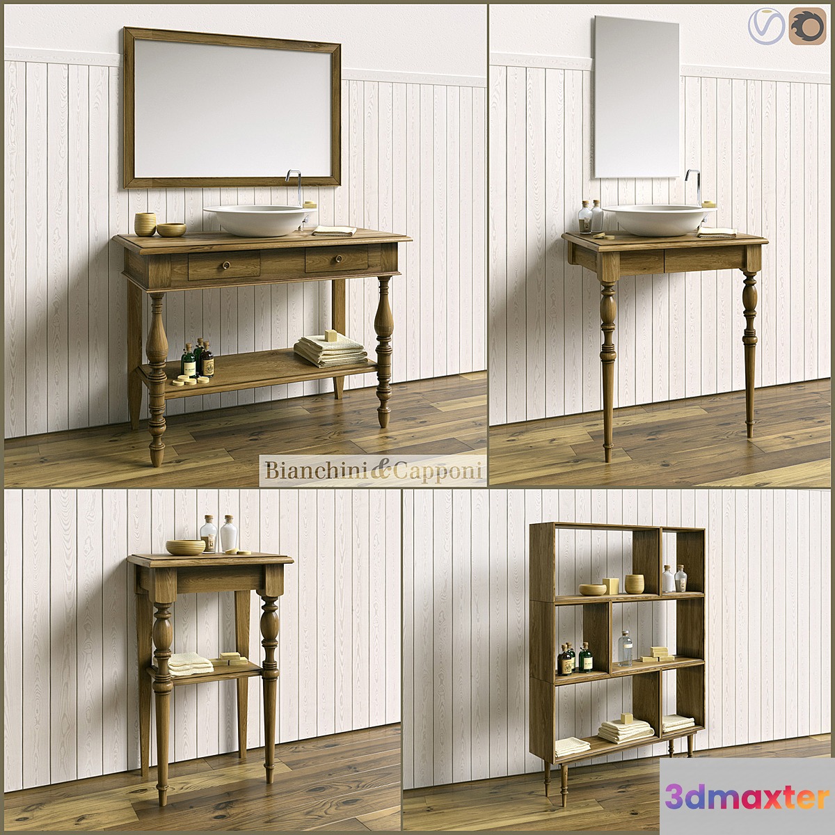 Set for bathroom BIANCHINI CAPPONI PROVENZALE - No.2
