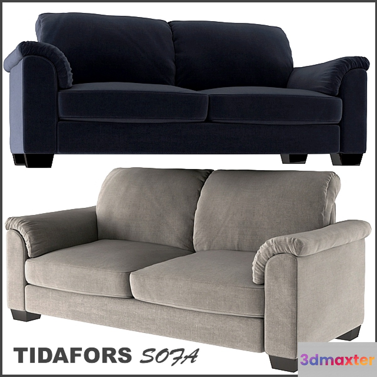 TIDAFORS Two-seat sofa 3D Max