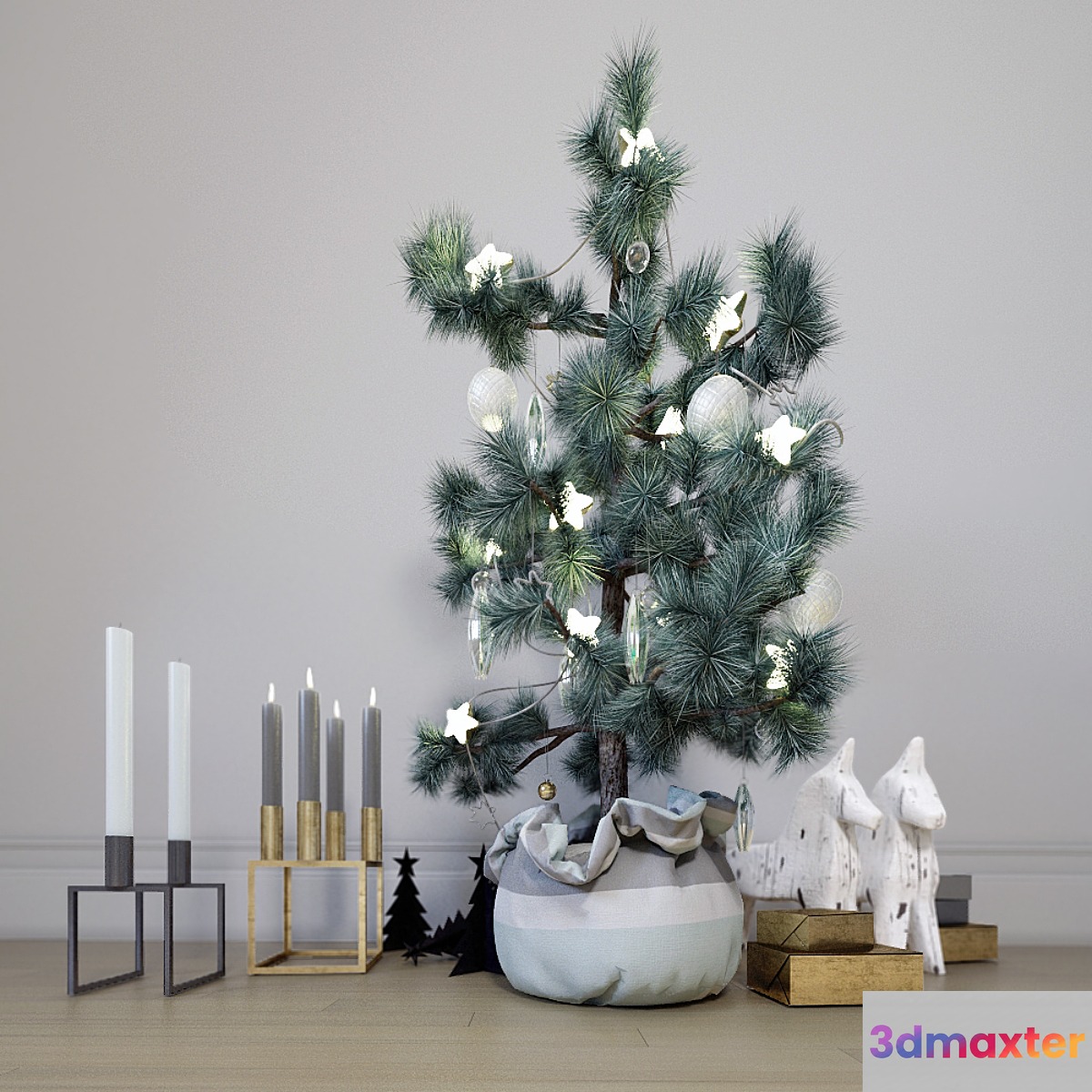 New Year's dream 3D Max
