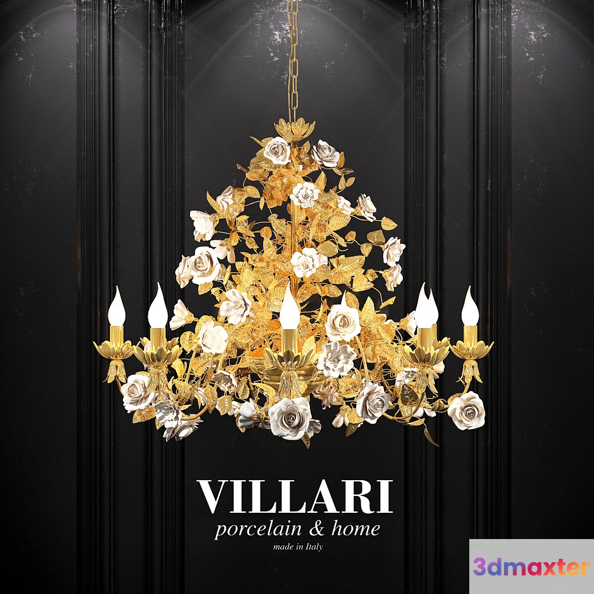 Chandelier Villari ROSES CHANDELIER