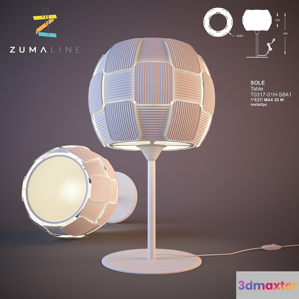 Zuma Line SOLE T0317-01H-S8A1