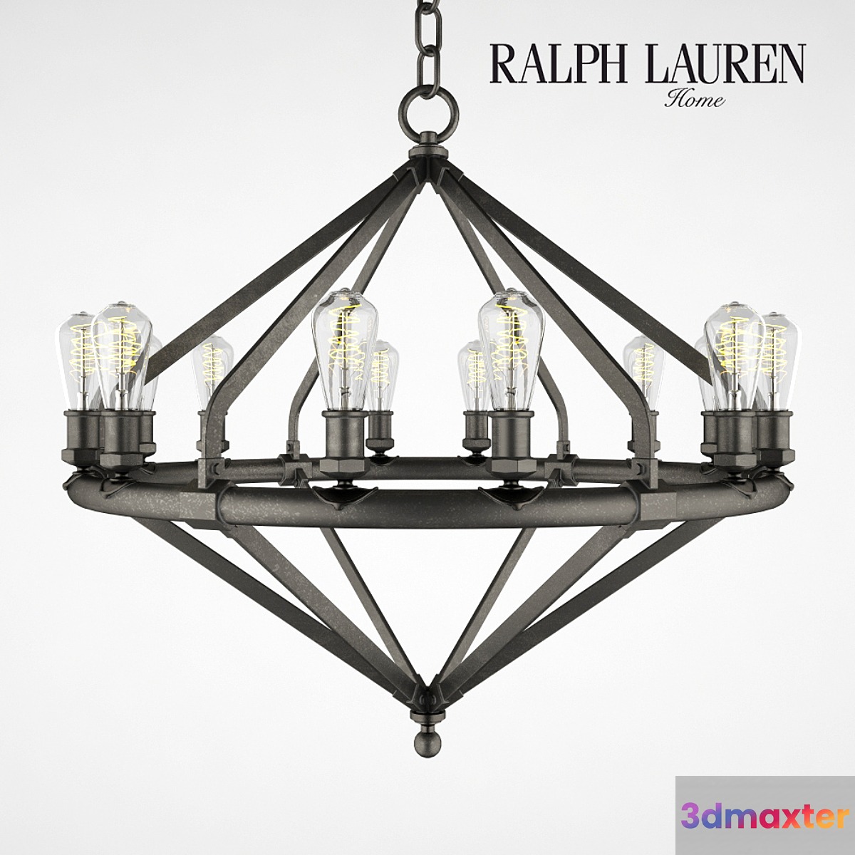 Chandelier Ralph Lauren ARCHER LARGE CHANDELIER 3D Max