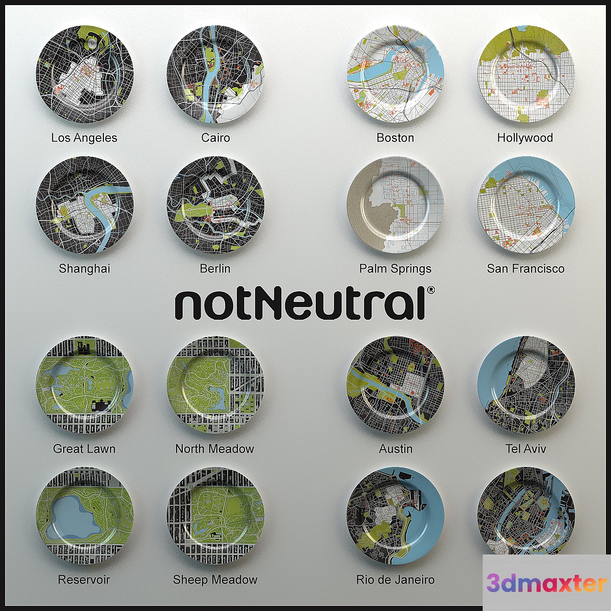 Plate Collections by notNeutral Set 1