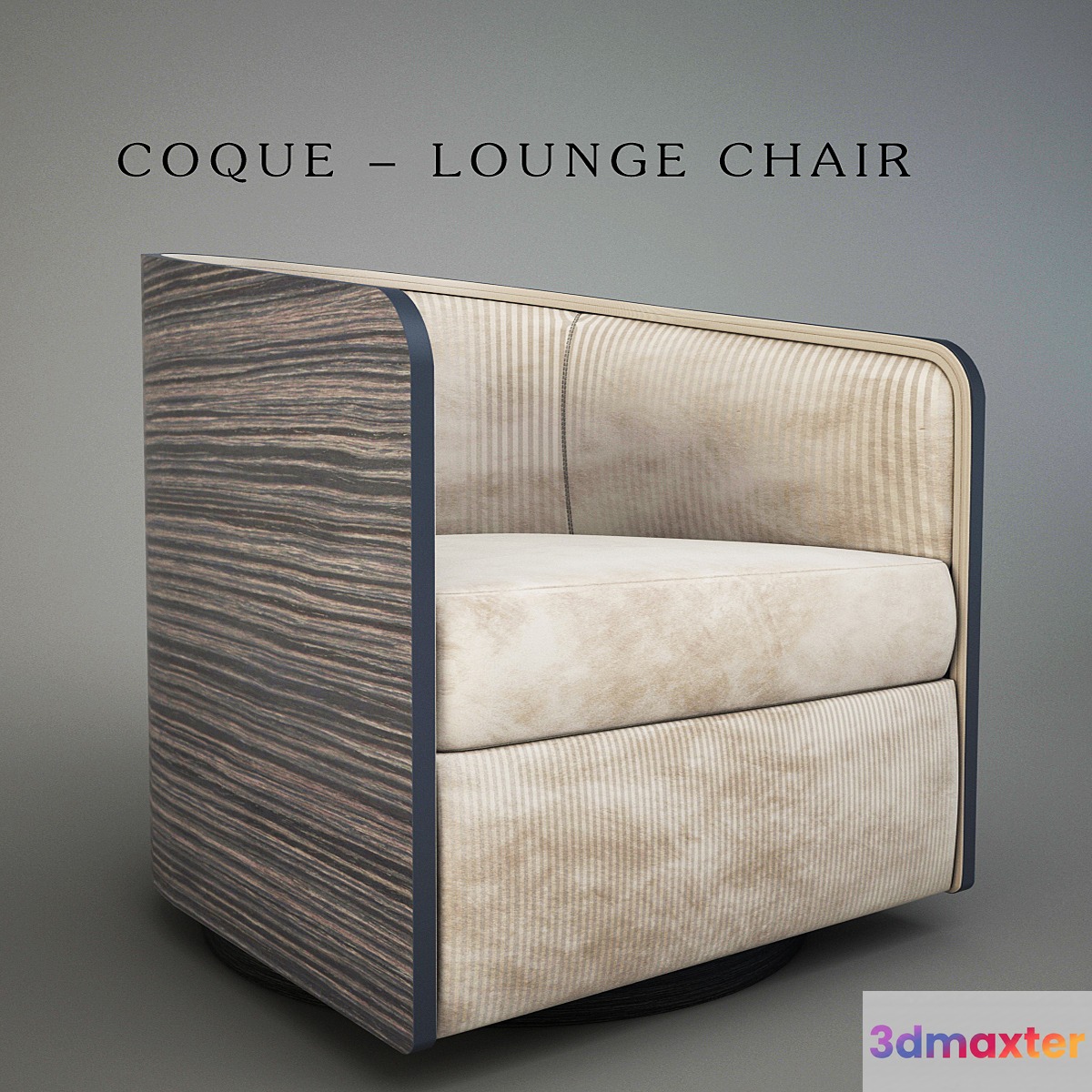 COQUE - LOUNGE CHAIR 3D Max
