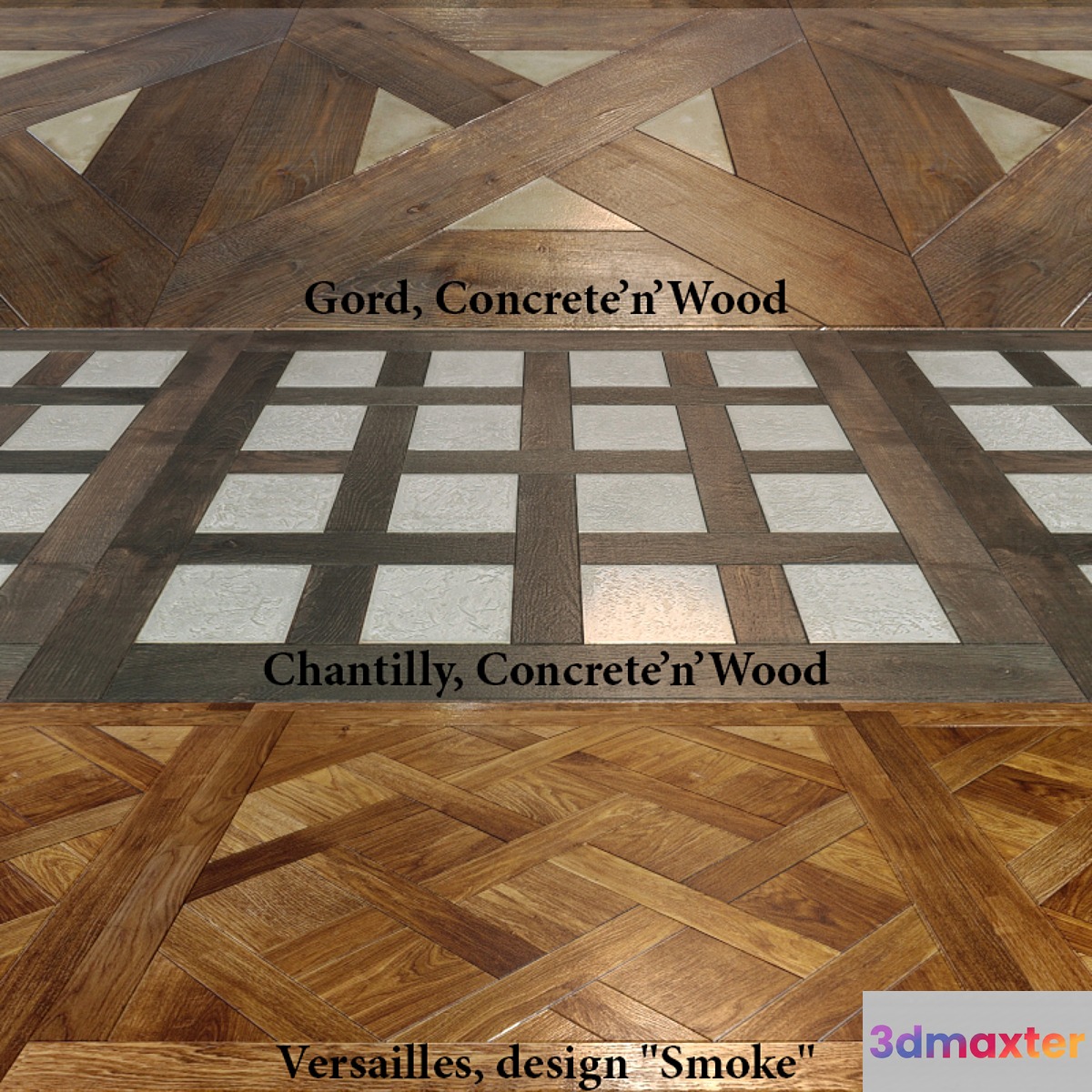 Modular parquet (3 types)