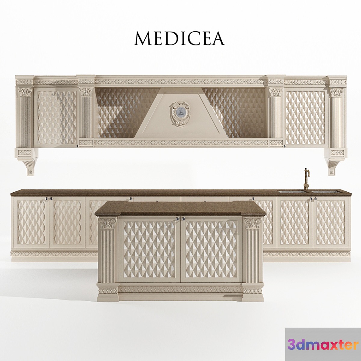 Kitchen Del Tongo MEDICEA 3D Max