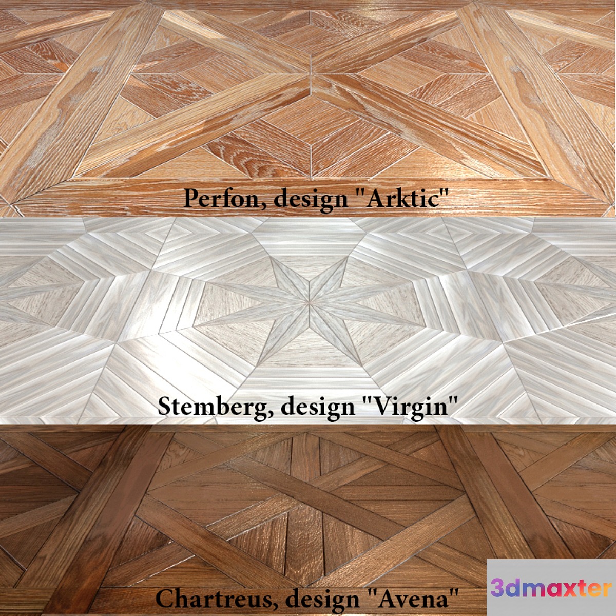 Modular flooring 2 (3 types) - No.2