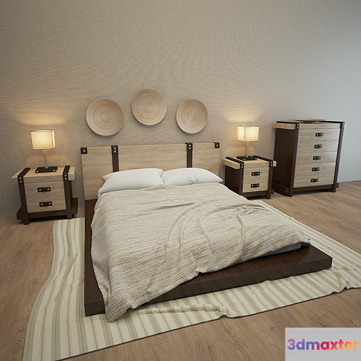 Bedroom furniture - No.2 3D Max