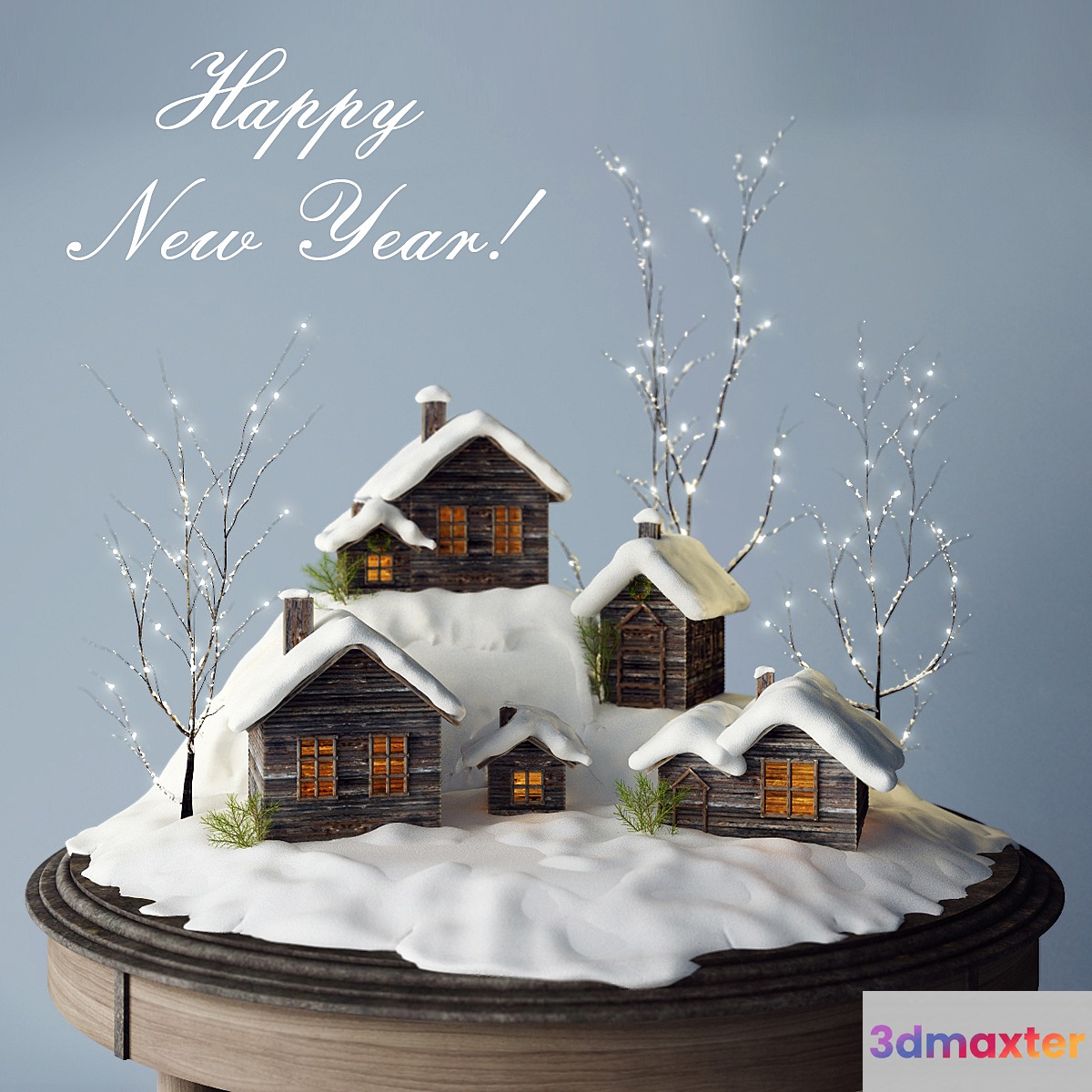 New Year composition