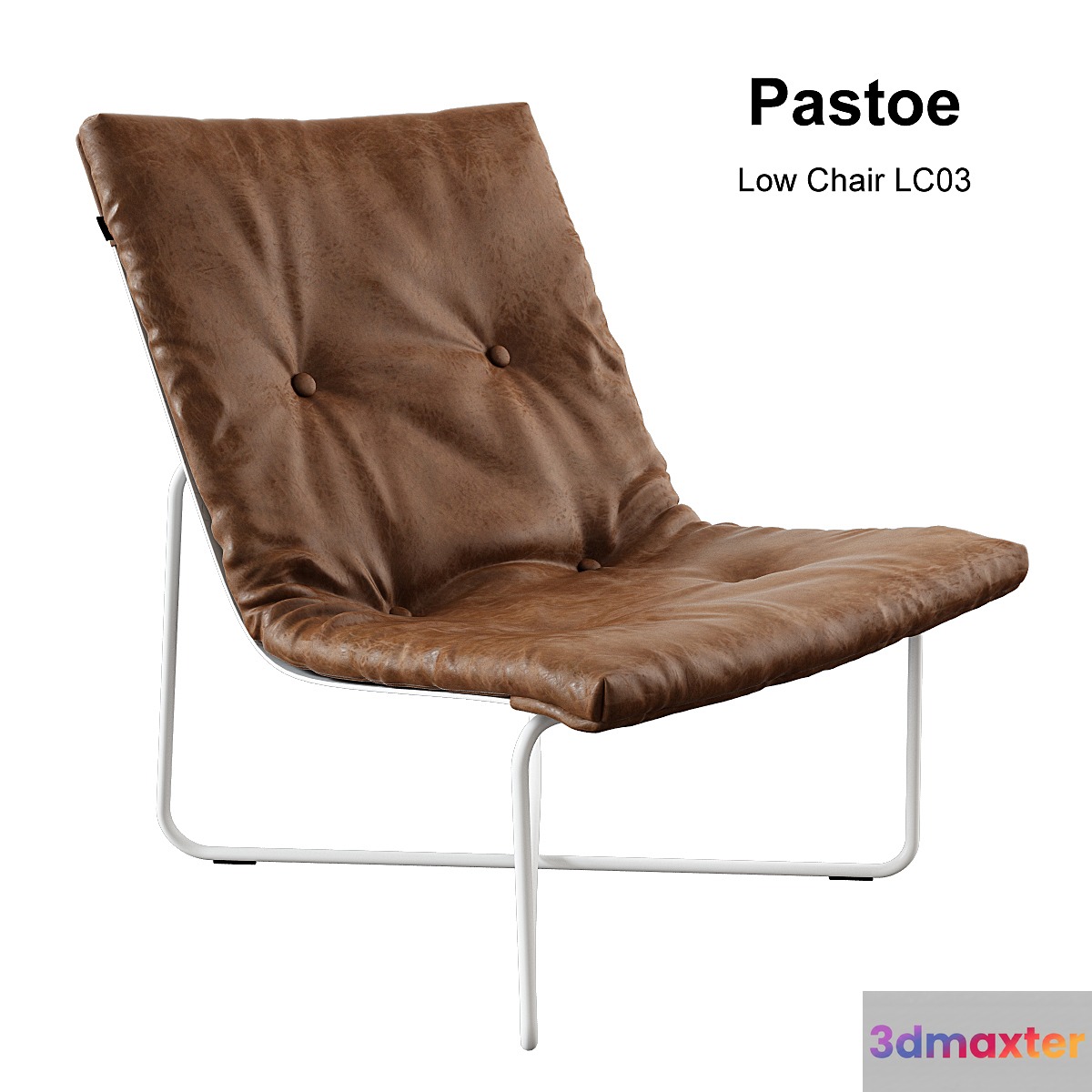 Pastoe Low Chair LC03 - No.2 3D Max