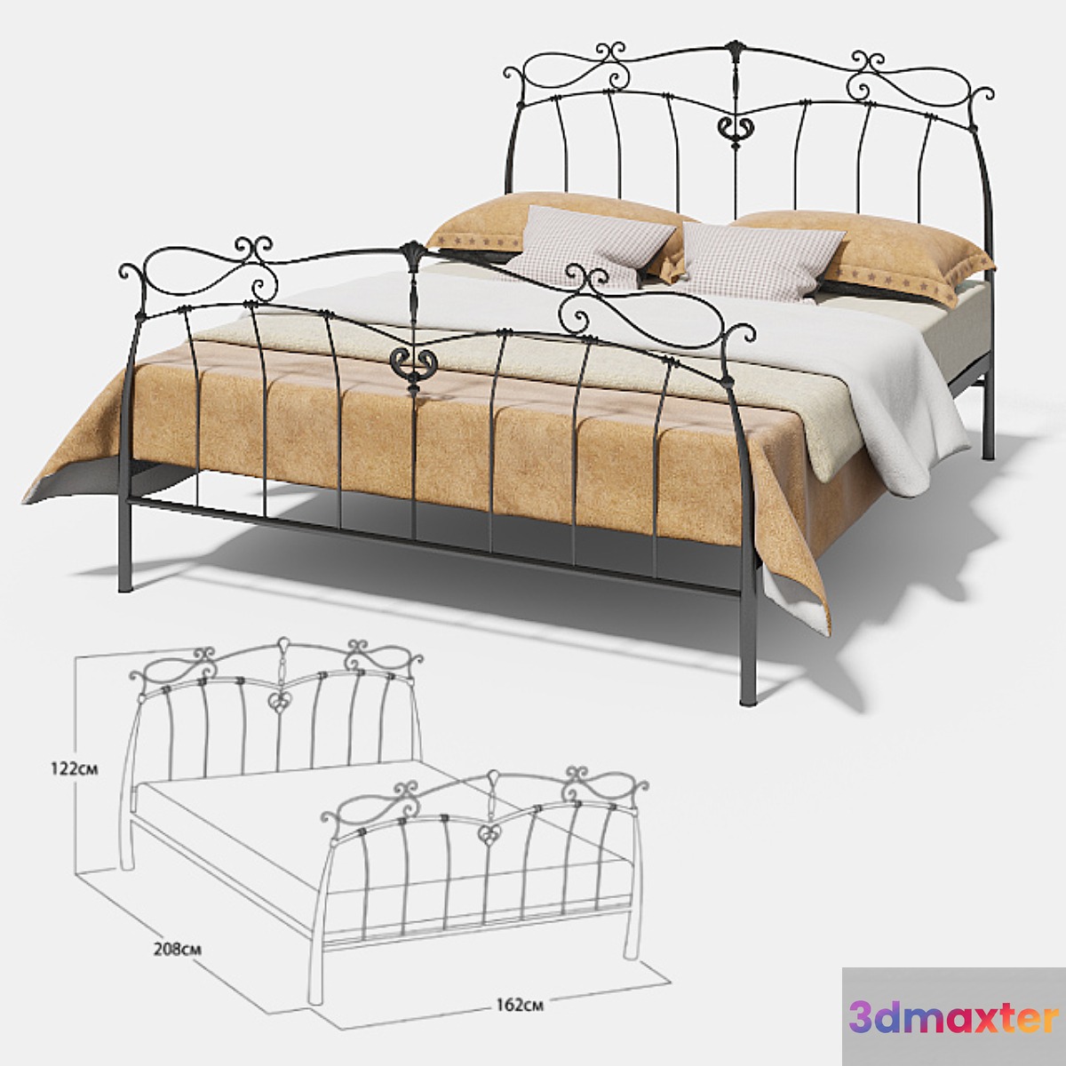 Forged Garda Bed 9