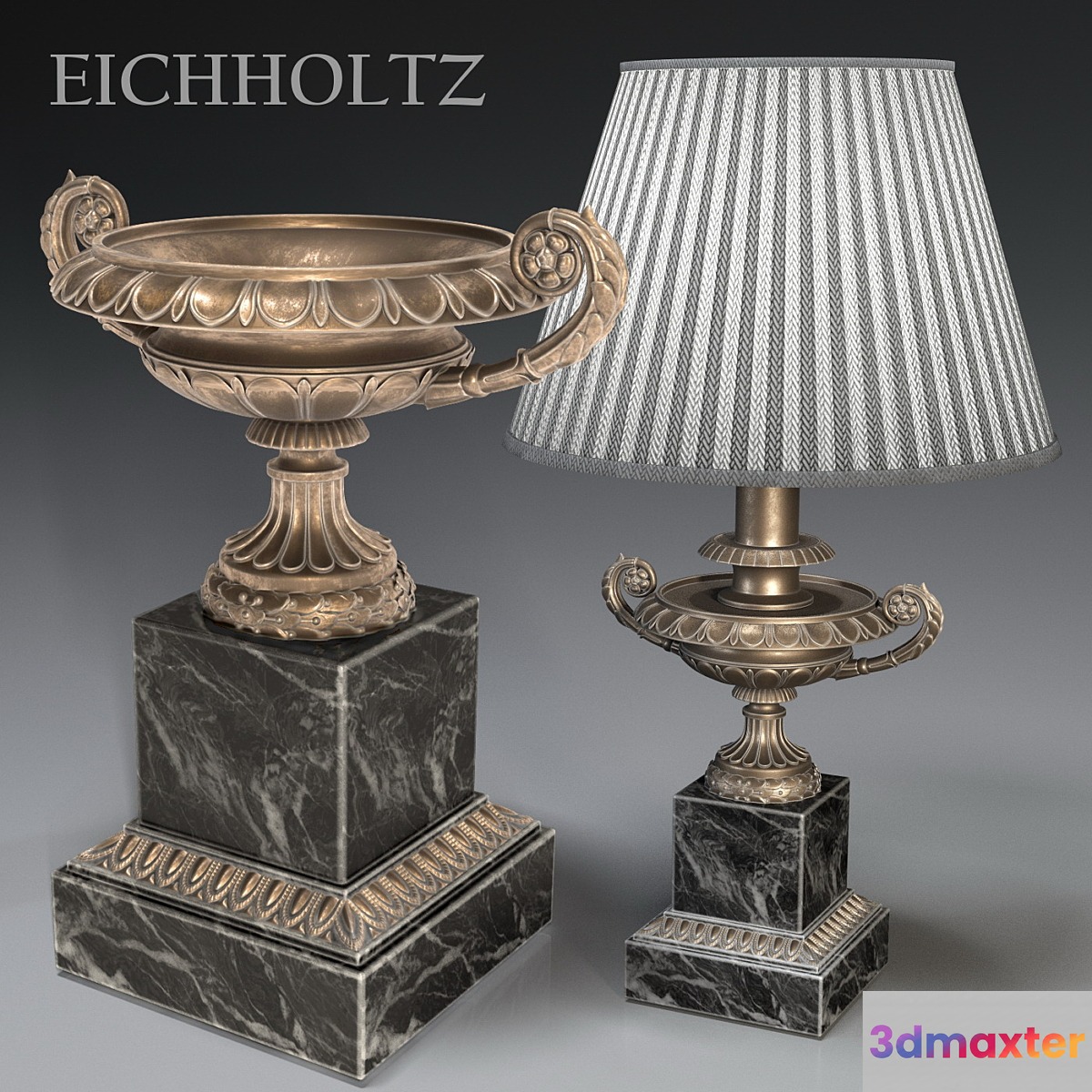 Lamp and a vase of Eichholtz BRESSON - No.2