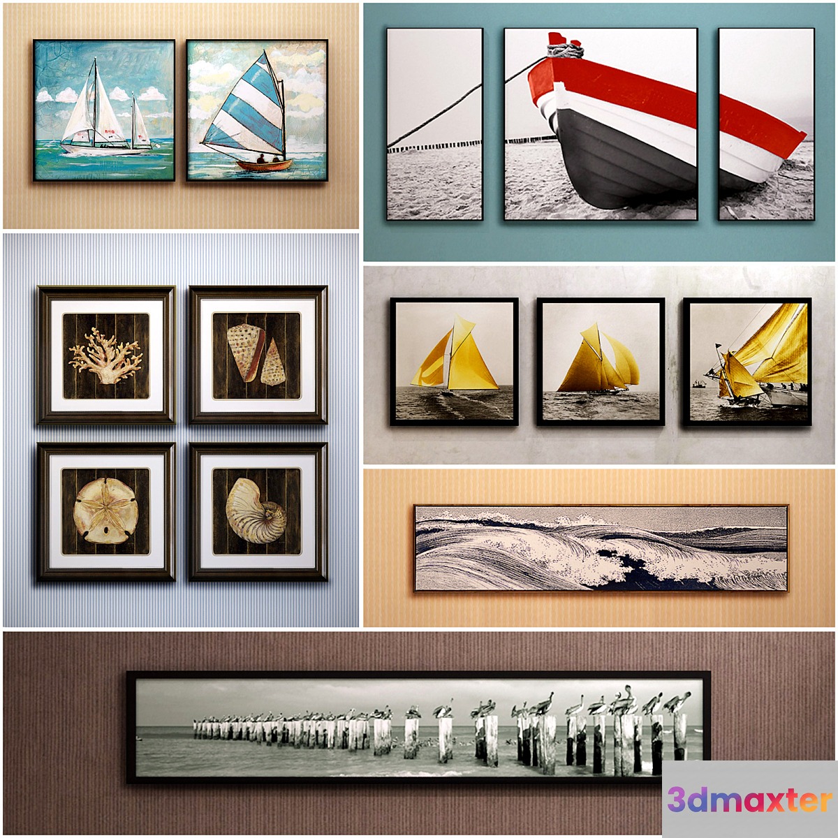 The picture in the frame: a collection of 45 Marine theme