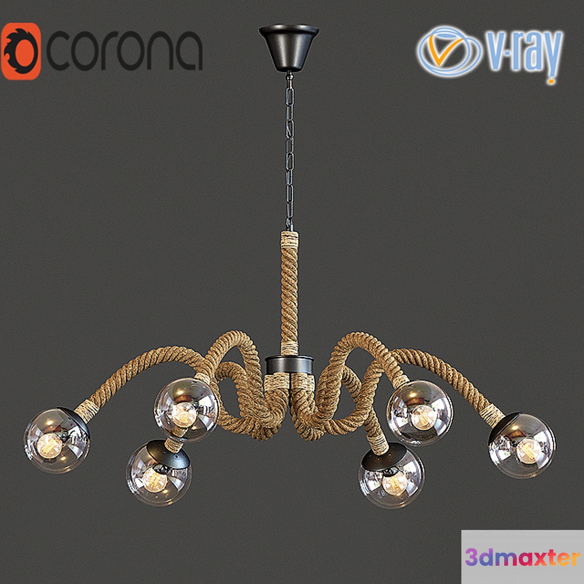 Spider pendant lights