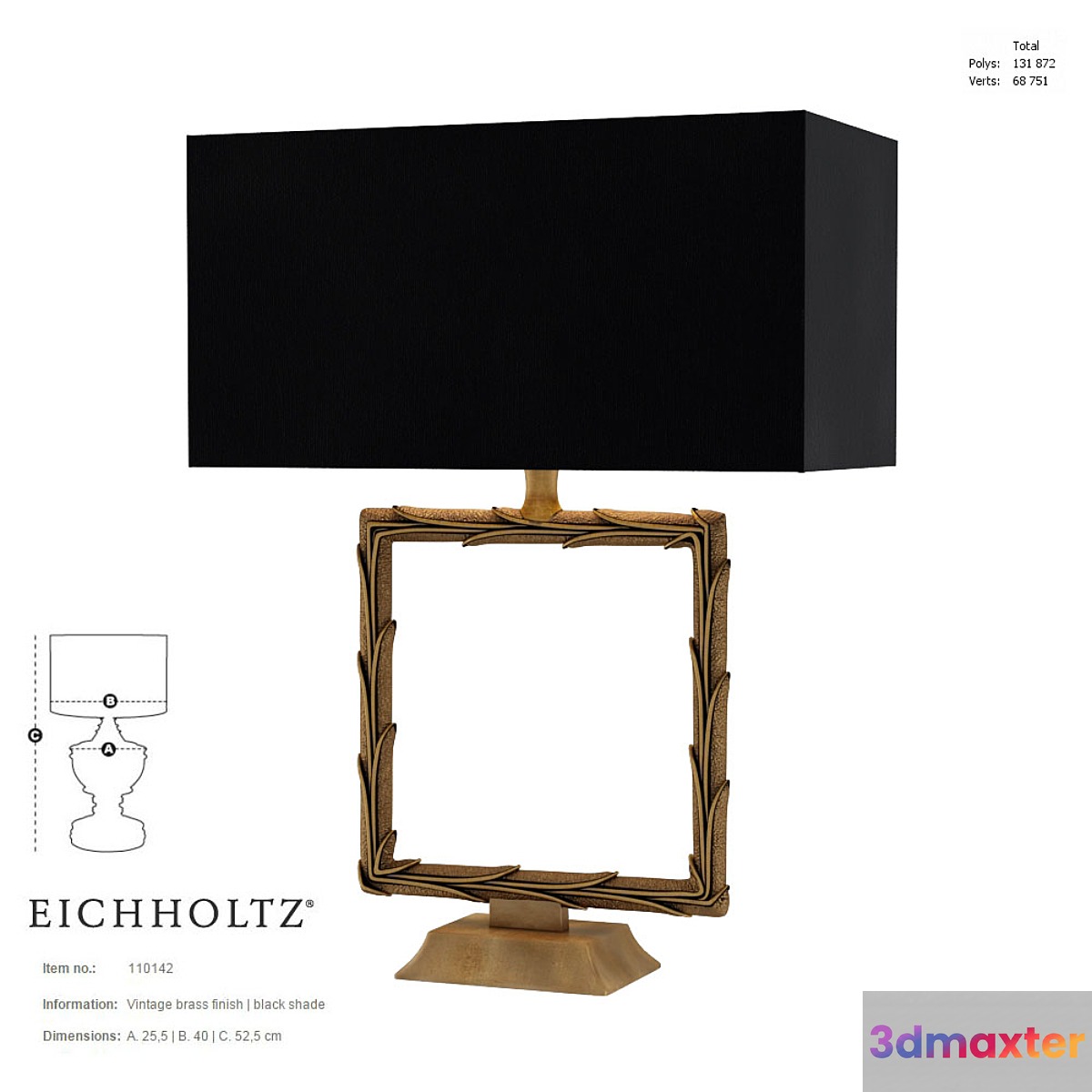 EICHHOLTZ Lamp Farrow 110142