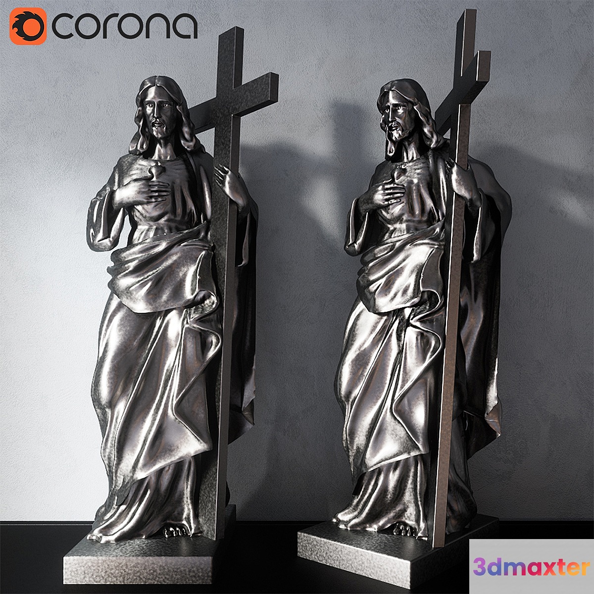 Jesus 3D Max