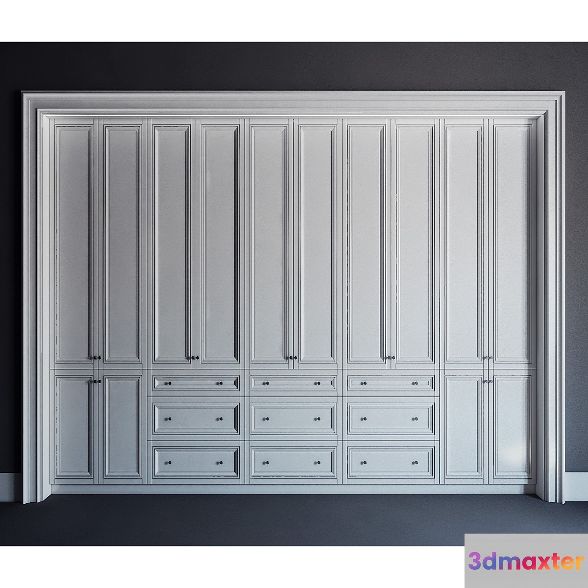 Built-in closet 01  fitted wardrobe 01