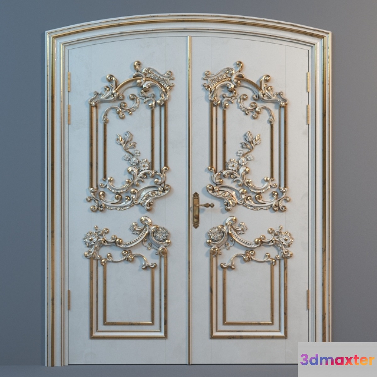 Double door Ezio Bellotti 3D Max