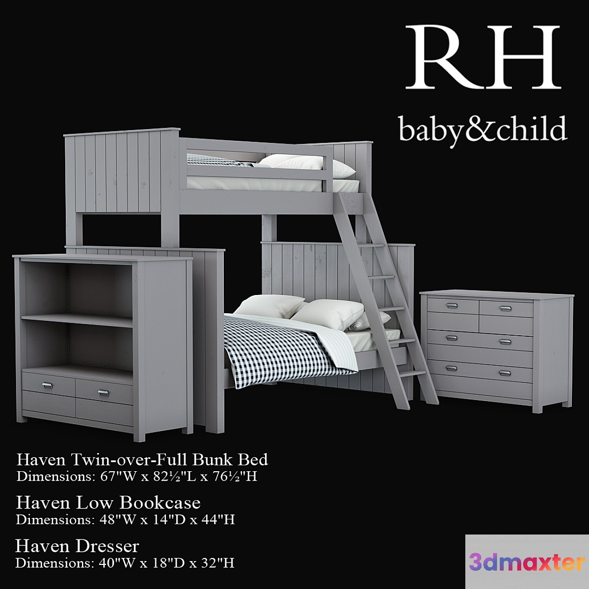 Haven Twin-over-Full Bunk Bed