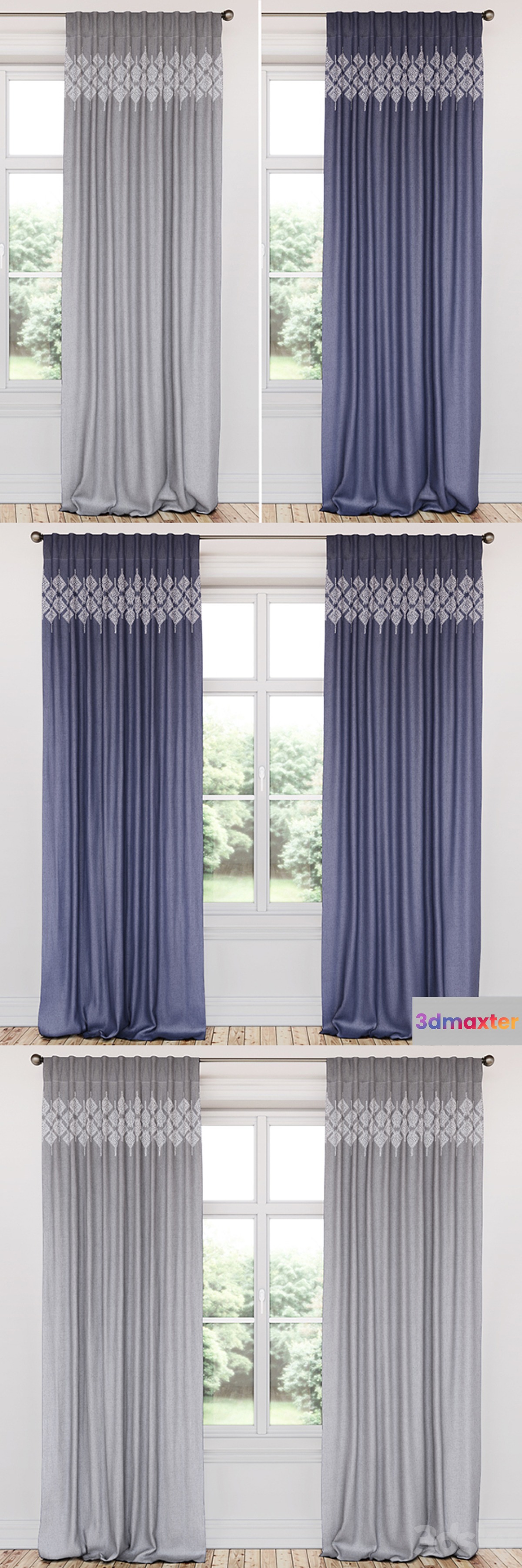 Pottery Barn _ Lucia Embroidered Drape