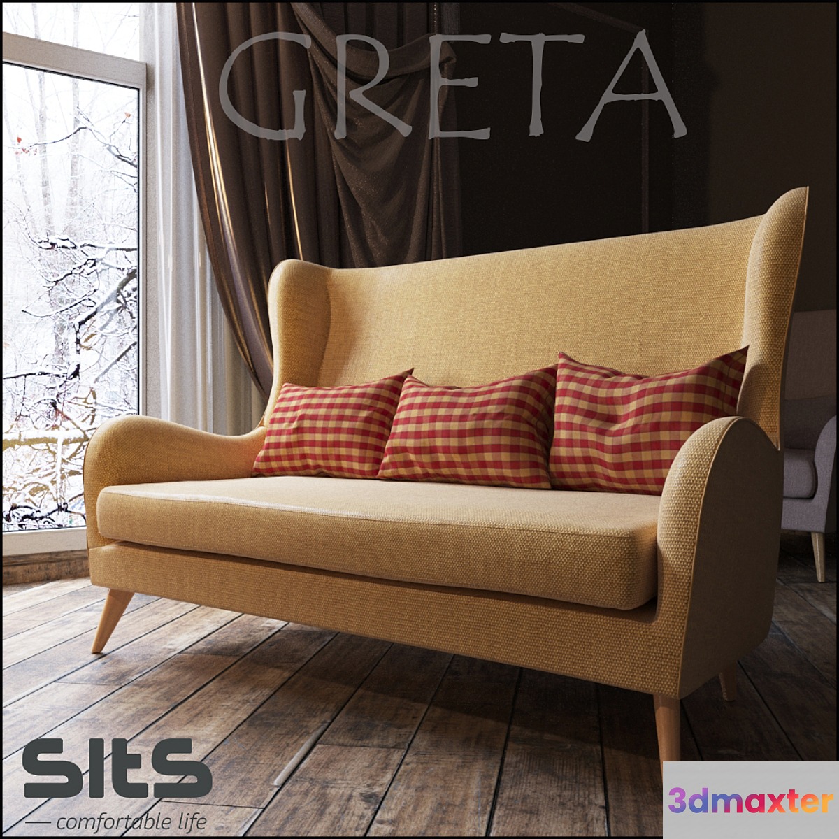 Double sofa GRETA