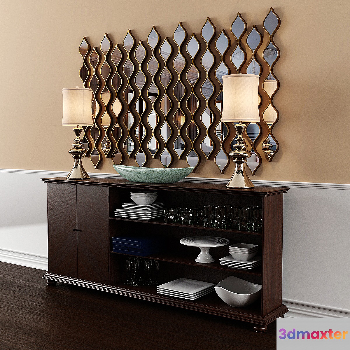 Dressers and lamps
