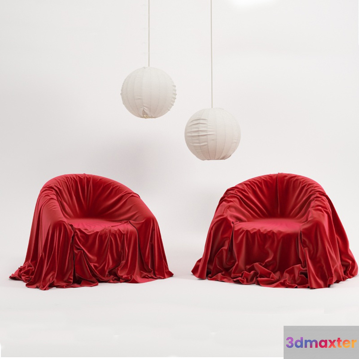 Armchair & Lamp