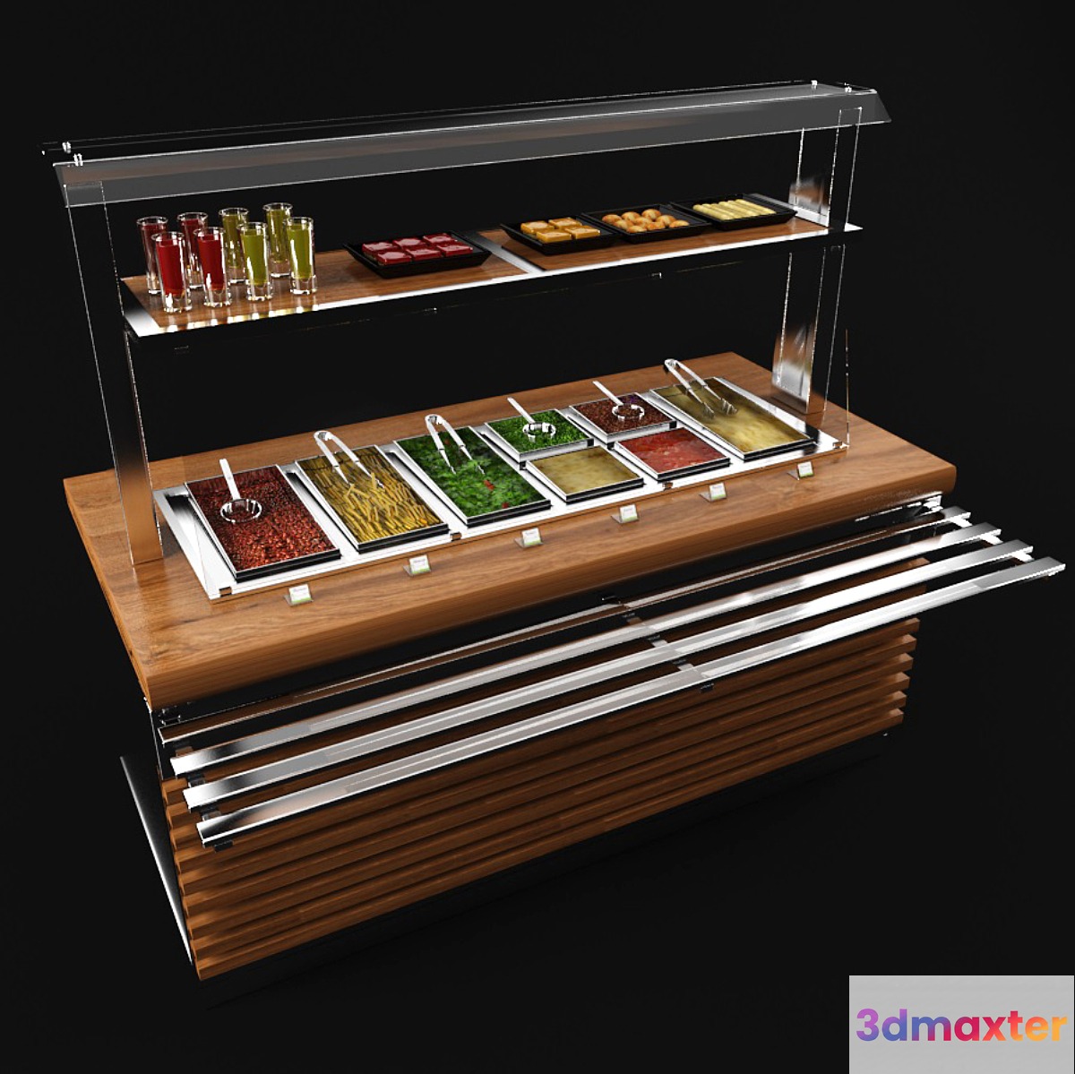 Distribution line _ Warmer 3D Max