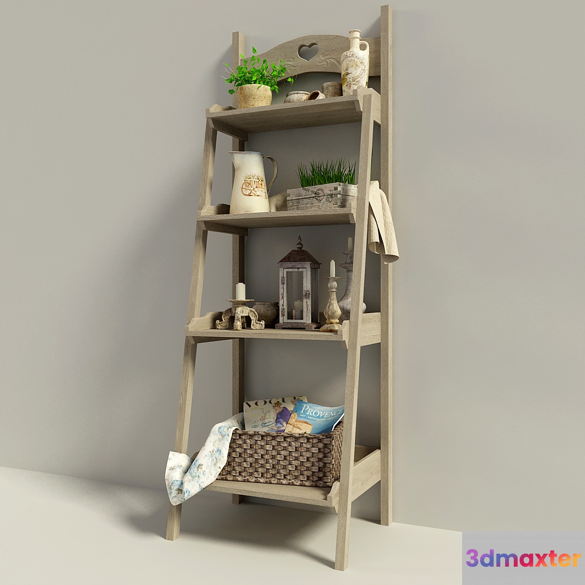 shelving in the style of 