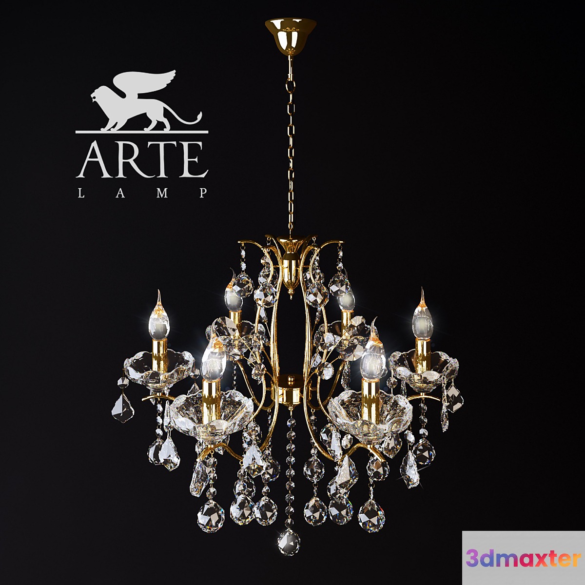 Pendant Chandelier Renaissance A8259LM-6GO