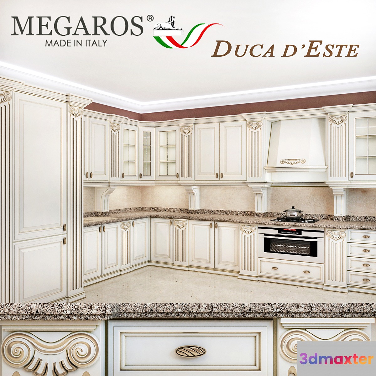 kitchen megaros. Model duca d'este - No.3