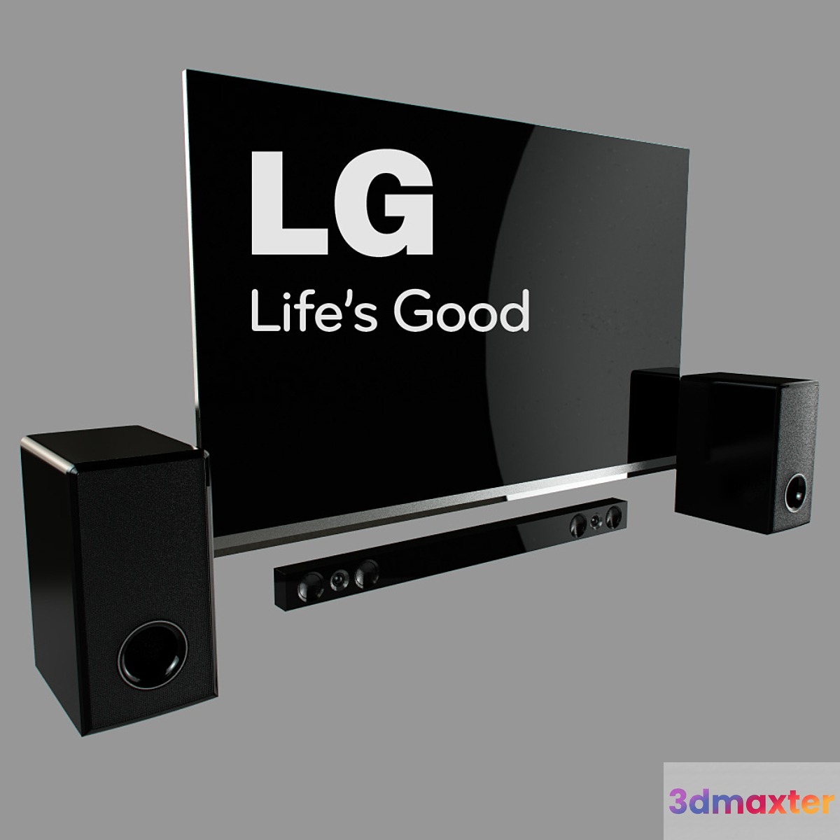 Saudbar LG + TV 3D Max