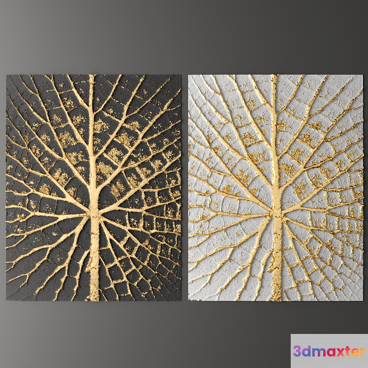 Decor for wall. Panel. 3D - No.34