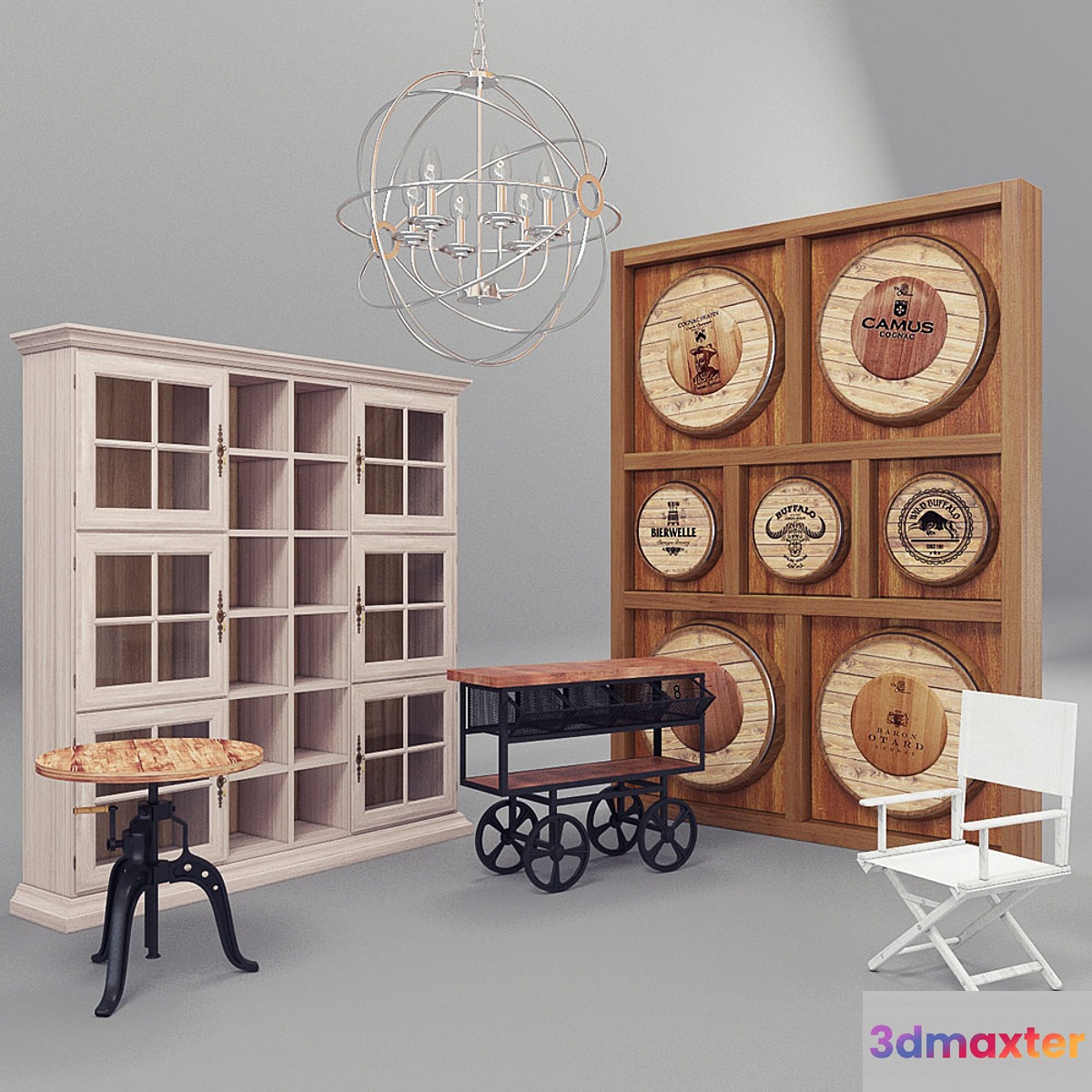 Loft (set of furniture) 3D Max