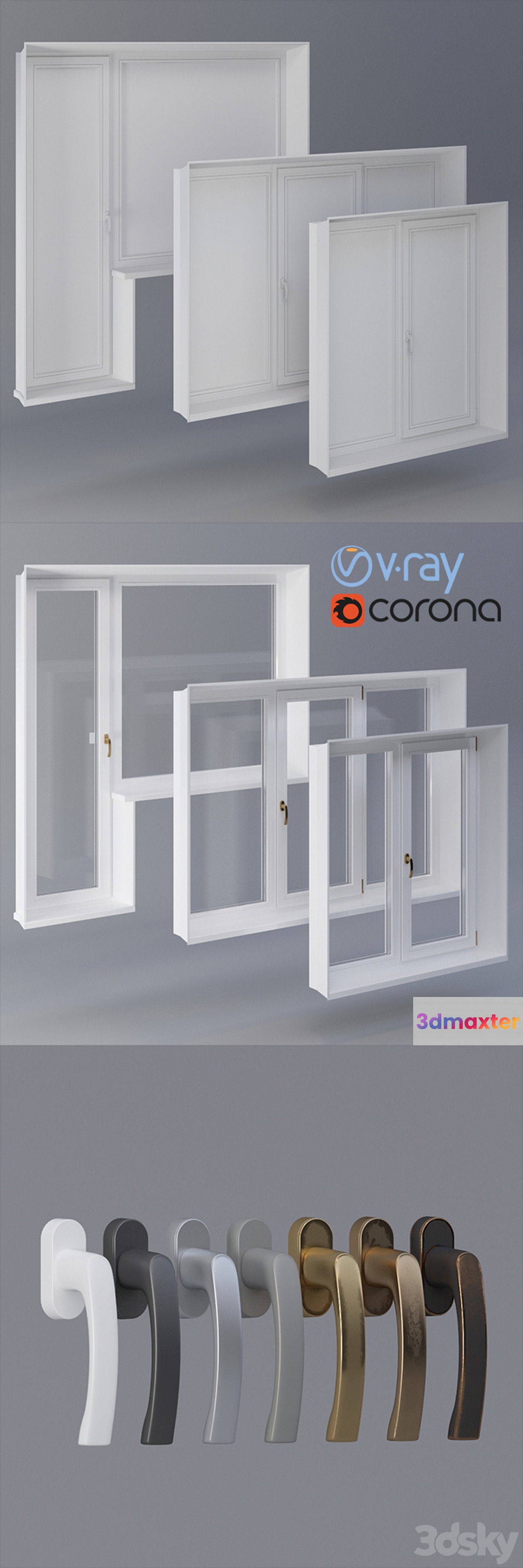 Wooden windows VEKA