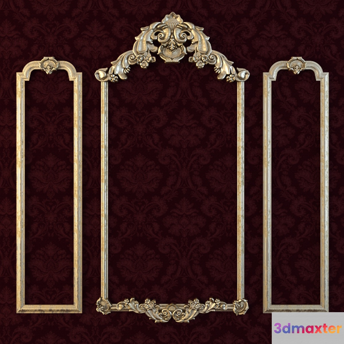 decorative plaster 2 3D Max
