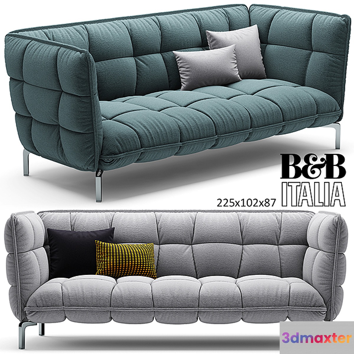Sofa HUSK sofa B & B Italia 225