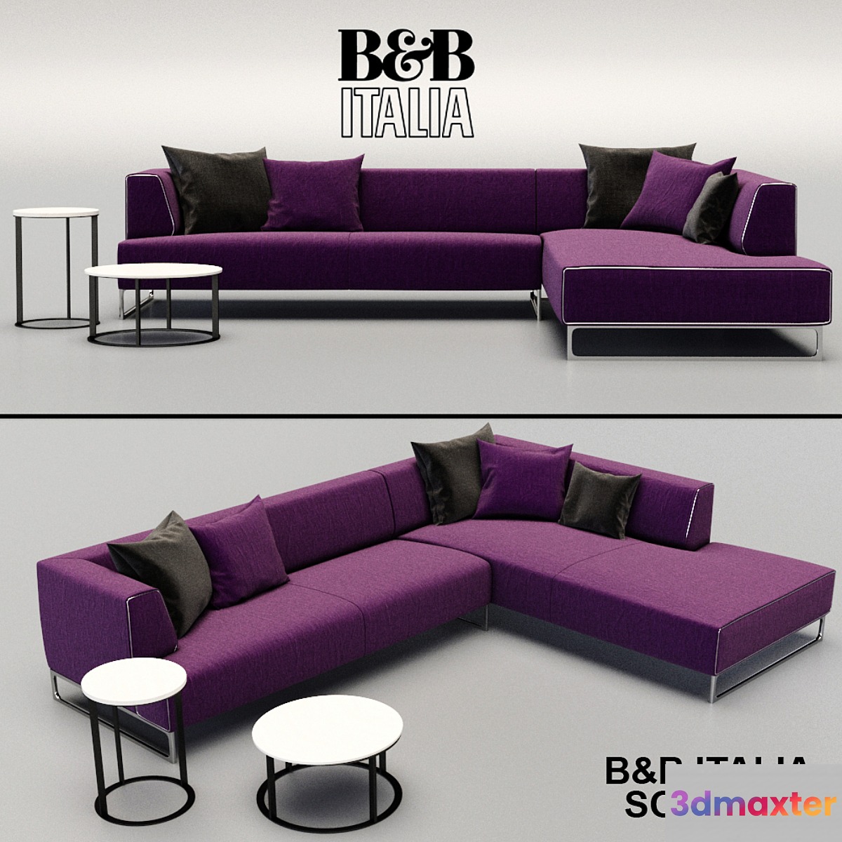 B & B Italia Solo'14 11 3D Max