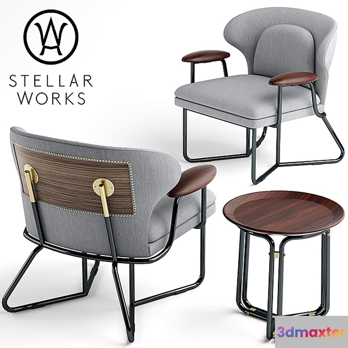 Armchair STELLAR WORKS CHILLAX LOUNGE CHAIR