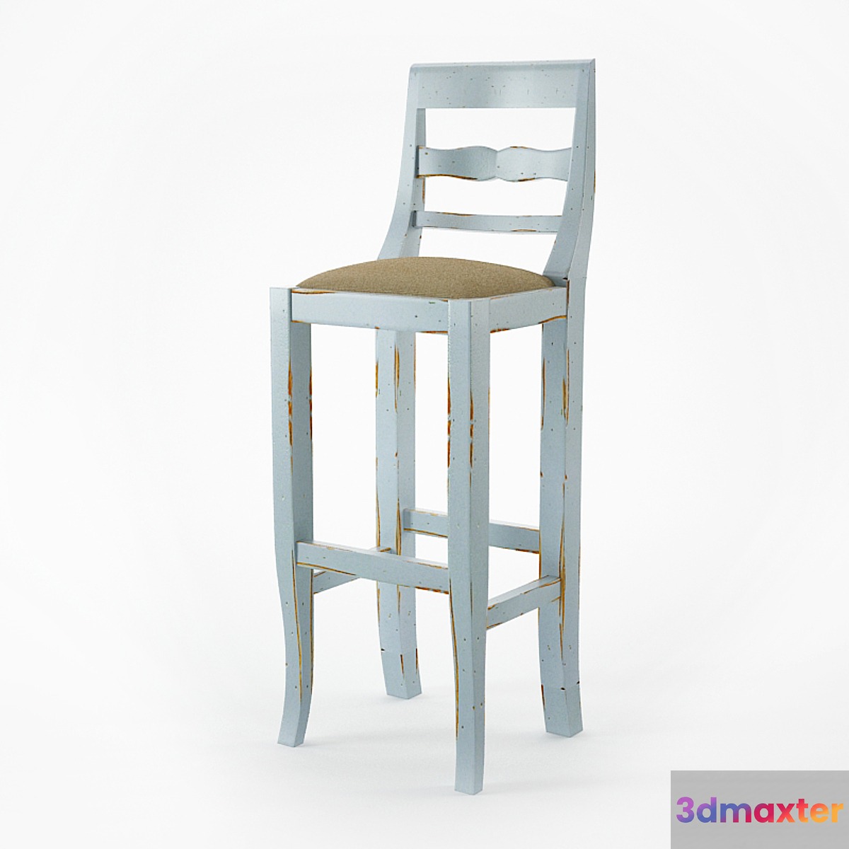 Barstool Glamour by Tonin - No.2 3D Max