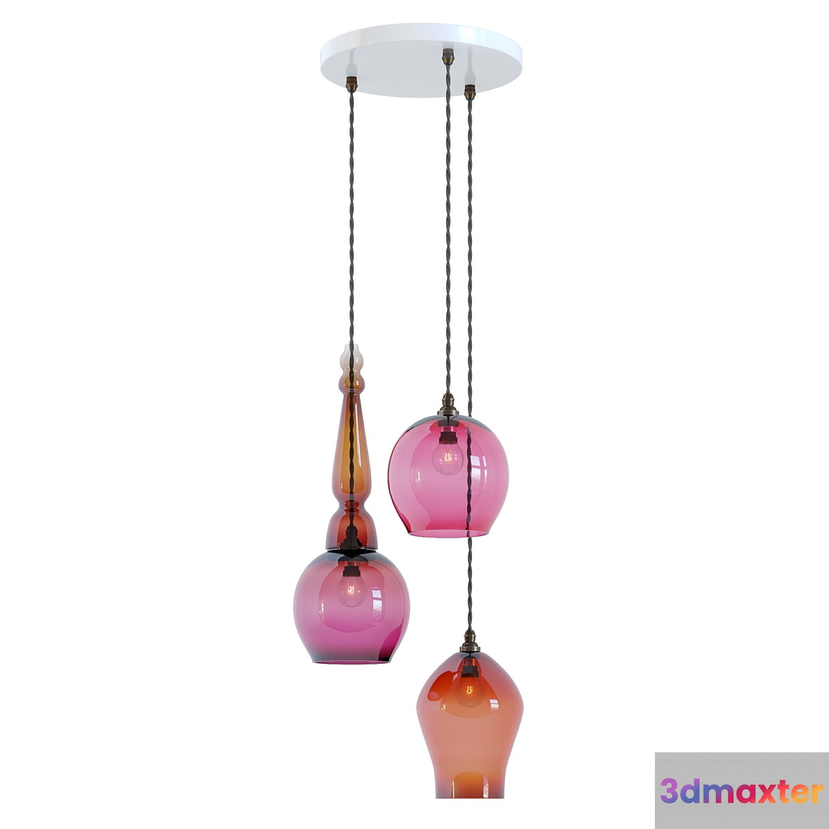 Harlequin Chandelier by Curiousa & Curiousa