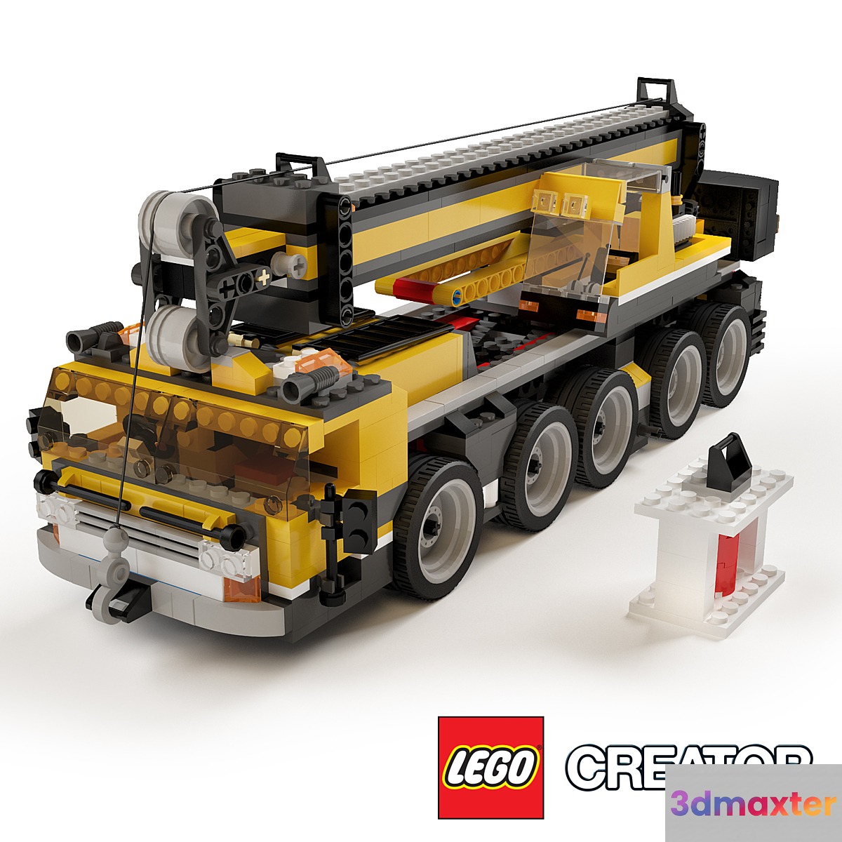 LEGO Creator №6753 Part 3 3D Max