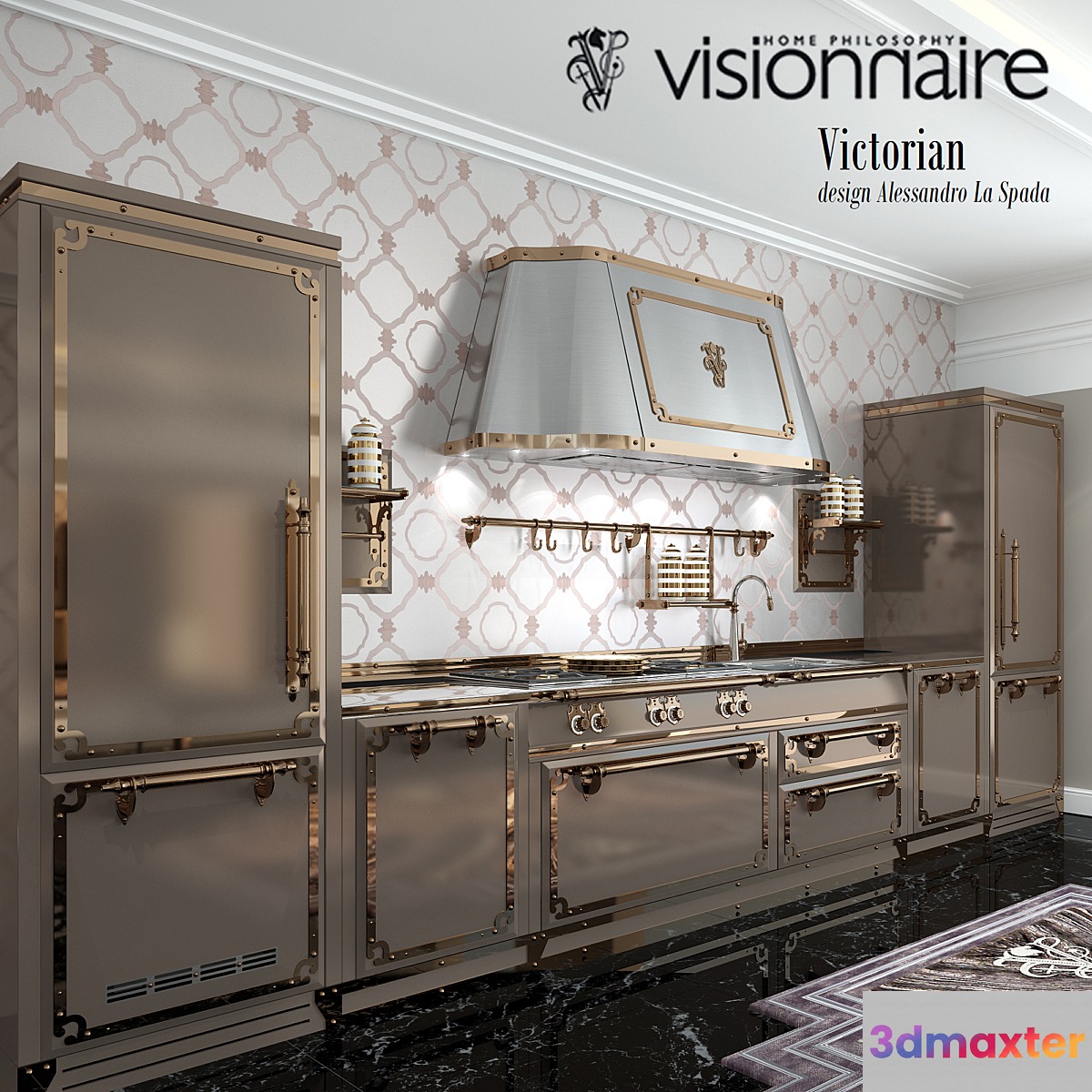 Visionnaire Victorian Working Area Composition