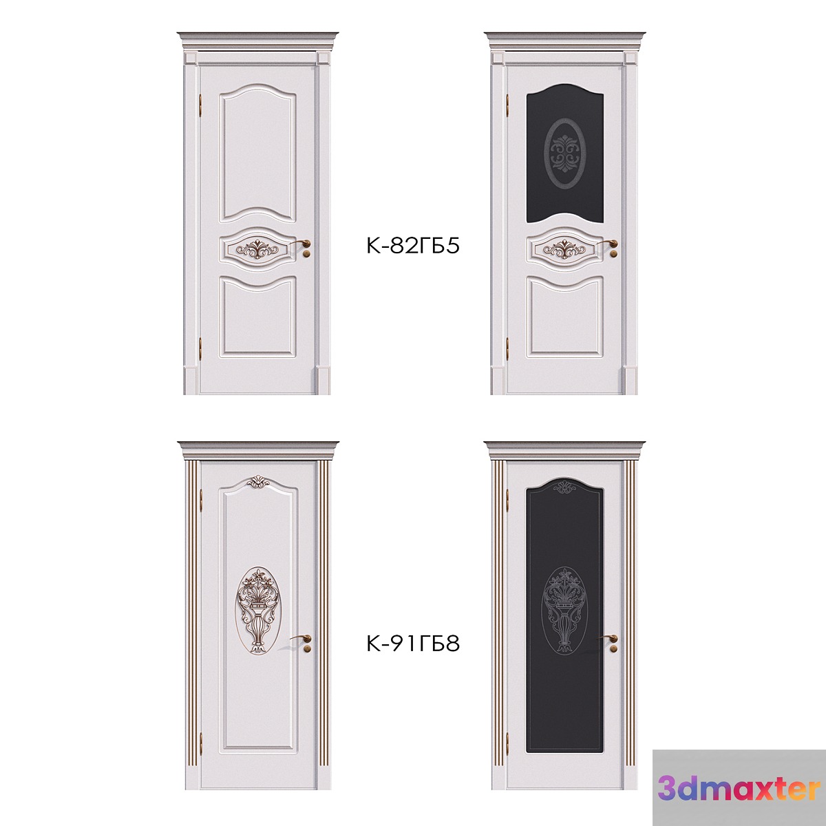 Door models K-82GB5_K-91GB8 3D Max