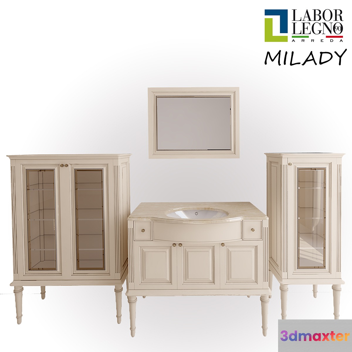 Bathroom furniture Labor legno Milady