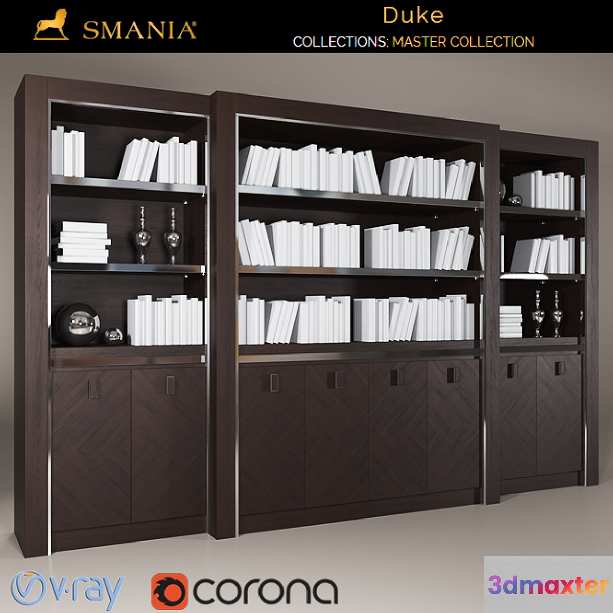 SMANIA DUKE wardrobe 8 doors