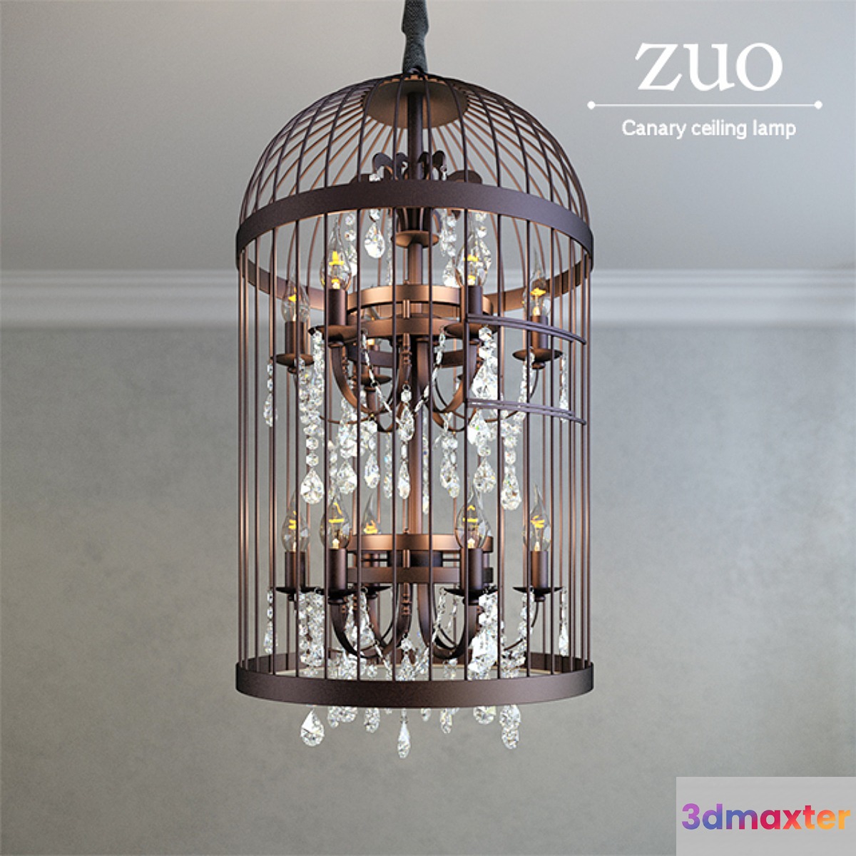Canary chandelier by ZUO